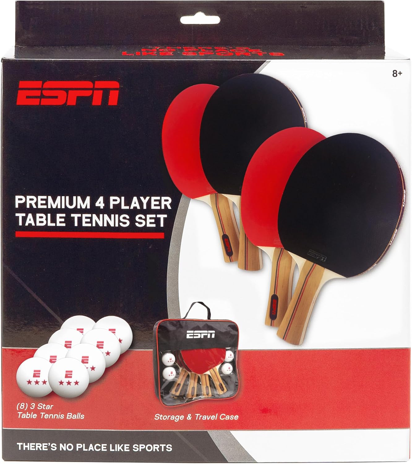 Ping Pong Set, Table Tennis Ideal for Family Games and Game Night