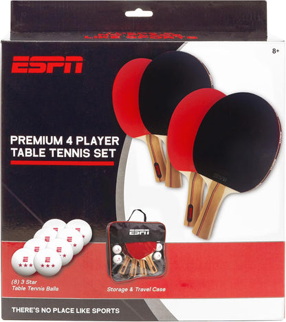 Ping Pong Set, Table Tennis Ideal for Family Games and Game Night