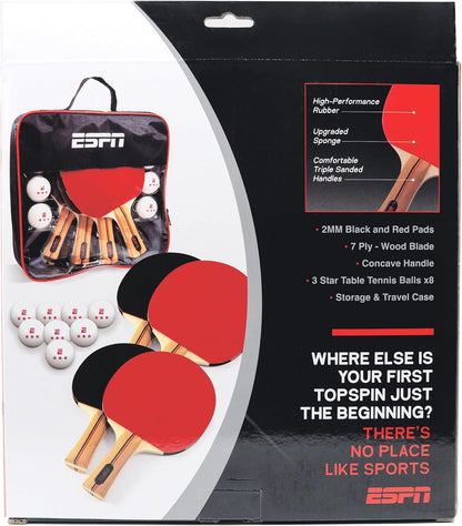 Ping Pong Set, Table Tennis Ideal for Family Games and Game Night