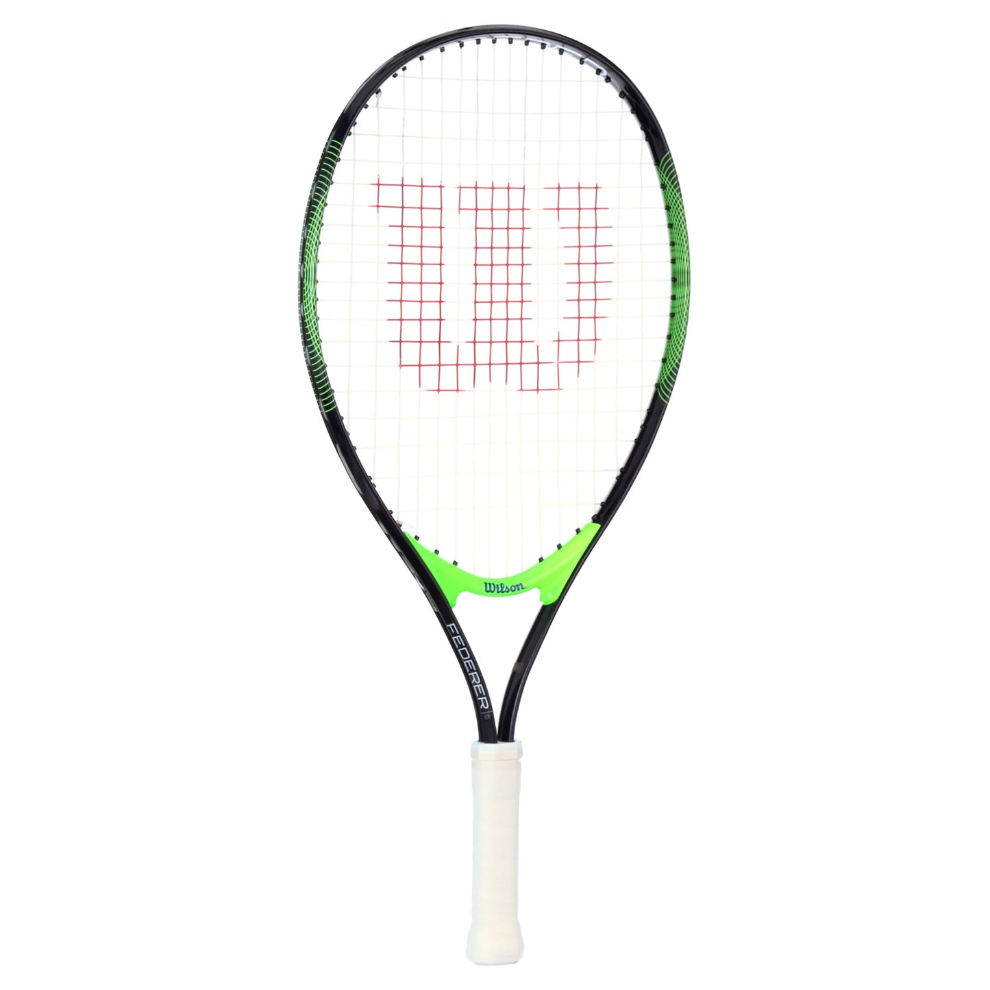Lightweight Kids Tennis Racket, Aluminum Multicolor, 23", 7 Lb