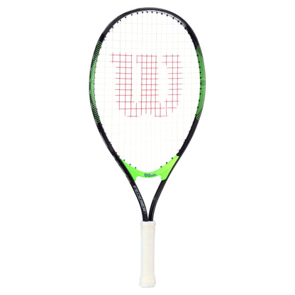 Lightweight Kids Tennis Racket, Aluminum Multicolor, 23", 7 Lb