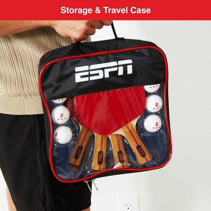 Ping Pong Set, Table Tennis Ideal for Family Games and Game Night
