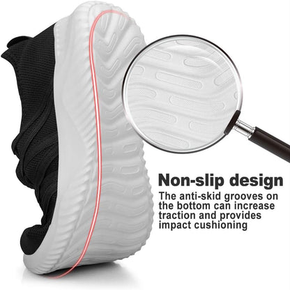 Mens Slip on Running Shoes Men Walking Shoes Fashion Sneakers | Fashion Sneakers, Breathable, Lightweight, Comfortable, Non Slip