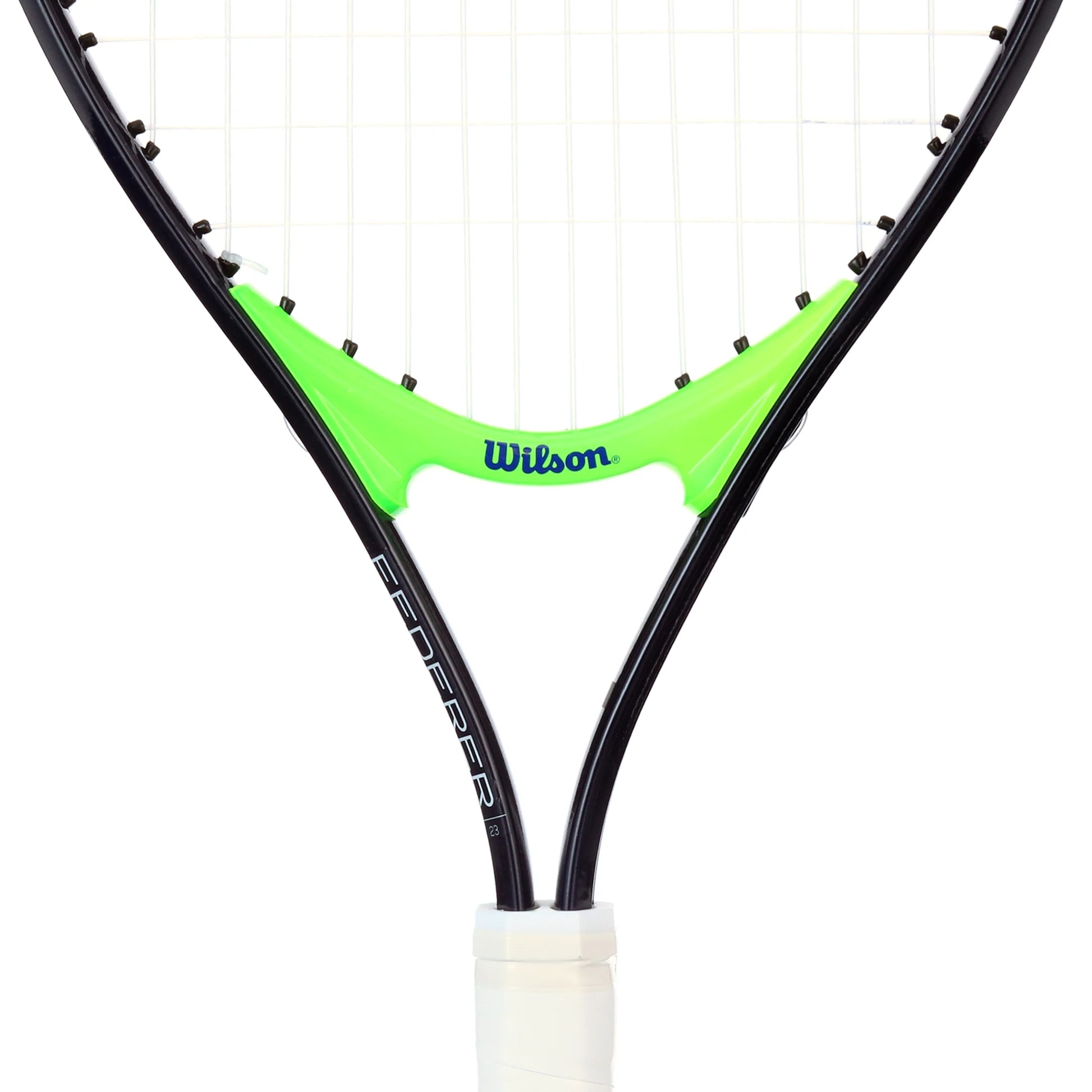 Lightweight Kids Tennis Racket, Aluminum Multicolor, 23", 7 Lb