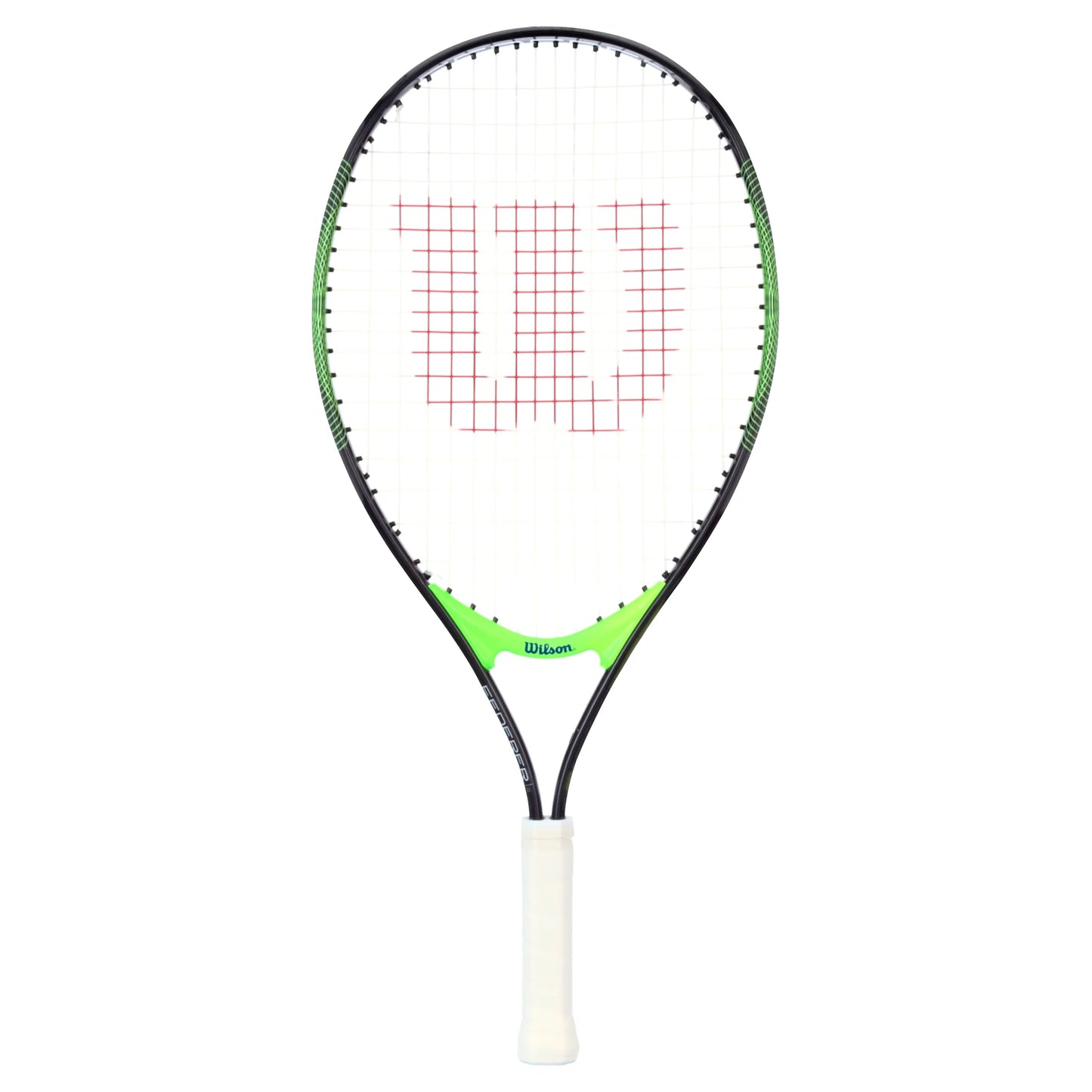 Lightweight Kids Tennis Racket, Aluminum Multicolor, 23", 7 Lb