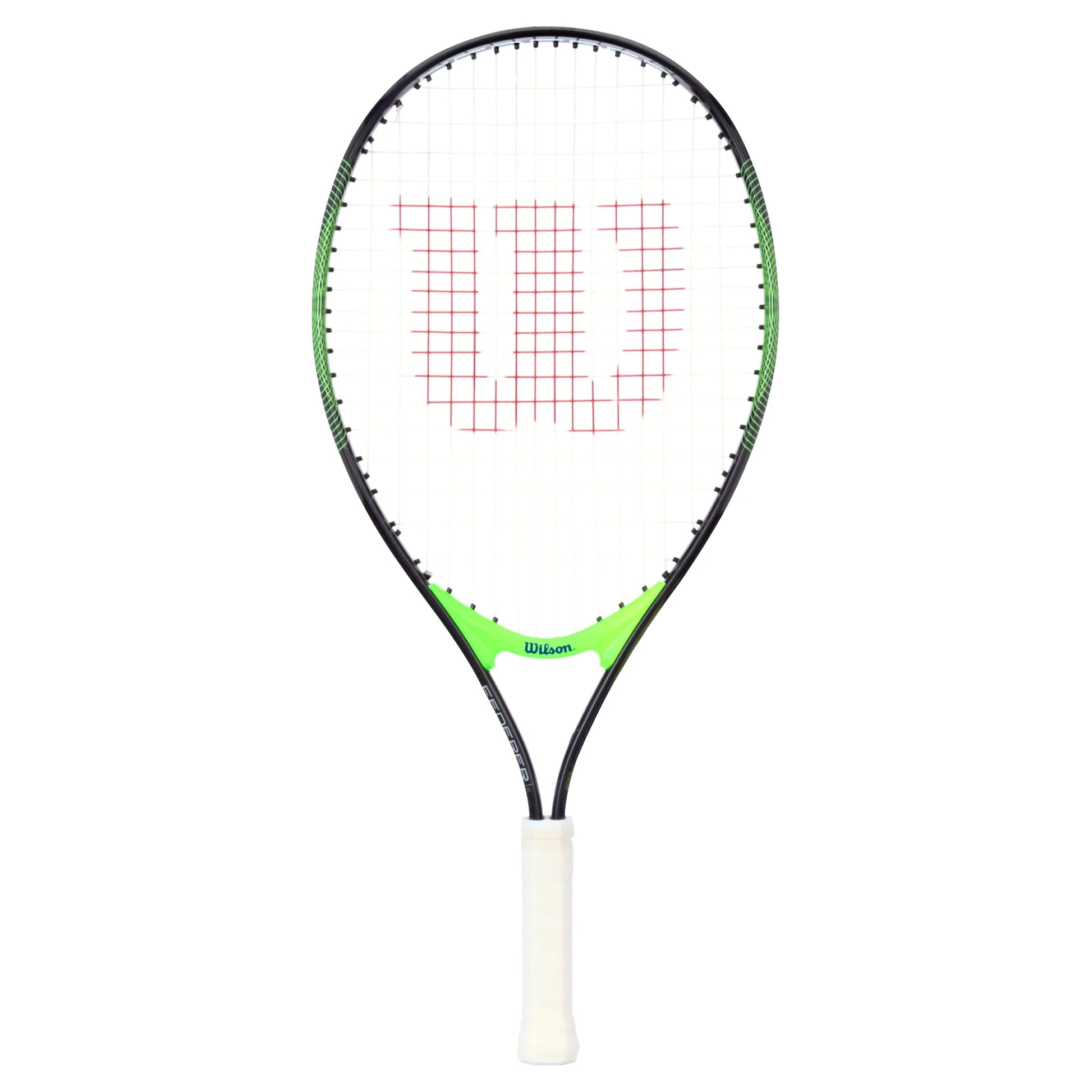 Lightweight Kids Tennis Racket, Aluminum Multicolor, 23", 7 Lb